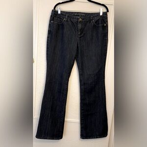 Michael Kors Dark Wash Bootleg Jeans, Size 10.